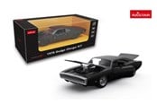 Fjernstyret - RASTAR Die cast 1:36 1970 Dodge Charger R/T with Engine Version Black - 64430