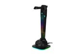 Spil tilbehør - EgoGear Headset Stand SAC1 RGB With 4xUSB ports and Type-C 1m - 134755