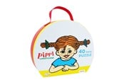 Puslespil - Barbo Toys Pippi - Suitcase w. Puzzle - Villa Villekulla - 8622
