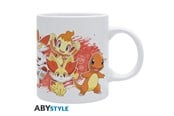 Merchandise - ABYstyle - POKEMON Mug Fire Starters White - Krus - MG3946