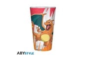 Merchandise - ABYstyle - POKEMON Large Glass Premium Charizard - Glas - ABYVER212