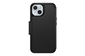 Mobil - Covers & Cases - OtterBox Strada MagSafe Apple iPhone 15 Shadow - black - ProPack - 77-93815