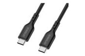 USB kabel - OtterBox Standard Cable USB C-C 2M USB-PD Black - ProPack - 78-81367