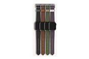 Smartwatch - Tilbehør - OtterBox Symmetry Cactus Leather Watch Band for Apple Watch 40/41/42mm Noir Ash - black - 77-95604