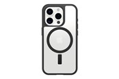 Mobil - Covers & Cases - OtterBox React MagSafe Apple iPhone 16 Pro Black Crystal - clear/black - ProPack - 77-96252