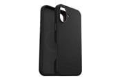 Mobil - Covers & Cases - OtterBox Symmetry Cactus Leather Apple iPhone 16 Plus Noir Ash - black - 77-96285