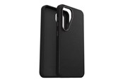 Mobil - Covers & Cases - OtterBox Symmetry Cactus Leather Samsung Galaxy S25 Noir Ash - black - 77-97385