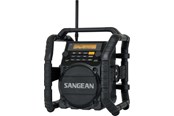 DAB, netværks- og clockradio - Sangean U5 DBT black Ultra Rugged Digital Tuning Receiver - DAB/DAB+/FM - Sort - A500413