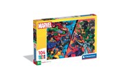 Puslespil - Clementoni Marvel Heroes VS Villains Super Colour Jigsaw Puzzle (104) - 25061