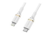 USB kabel - OtterBox Cable USB C-Lightning 1M USB-PD White - 78-52552