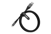 USB kabel - OtterBox Premium Cable USB A-Lightning 1M - black - 78-52643