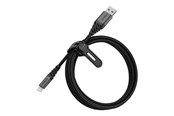 USB kabel - OtterBox Premium Cable USB A-Lightning 2M - black - 78-52644