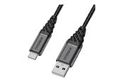 USB kabel - OtterBox Premium Cable USB A-C 3M - black - 78-52666