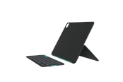 Tastatur - Logitech Flip Folio iPad Pro 13" (M4) & Air 13" (M2 & M3) - Tastatur & Folio sæt - Nordisk - Sort - 920-013386