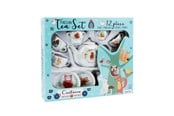 Børneværelse - Barbo Toys Little Woodies Blue Porcelain Tea Party Set - 5425