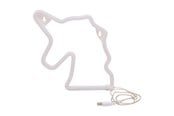 Børneværelse - Johntoy Unicorn Rainbow Lamp with USB - 27720