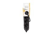 Strømkabel (ekstern) - Deltaco GT-0421 Power Strip - 3 m - GT-0421