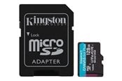 Hukommelseskort - Kingston Canvas Go! Plus microSD/SD - 200MB/s - 128GB - SDCG4/128GB