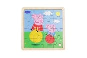 Brætspil - Barbo Toys - Framed Wooden Puzzle - Bouncy Ball - 9033