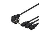 Strømkabel (ekstern) - Deltaco Power Cable - 3 m - DEL-109I