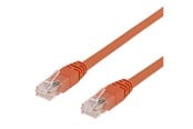 Netværkskabel - Deltaco LAN CAT 6 - UTP - Orange - 1m - TP-611-OR