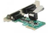 Netværksadapter (netkort, printserver mv.) - DeLOCK PCI Card > 2 x Serial RS-232 - 89918
