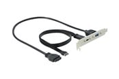 USB kabel - DeLOCK USB 3.1 Slot Bracket - 89934