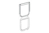 Katte - Ferplast - replacement door for Swing 5 & 7 & Microchip - 8010690076423
