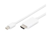Skærmkabel - DIGITUS ASSMANN adapter cable - DisplayPort / HDMI - 2 m - AK-340304-020-W