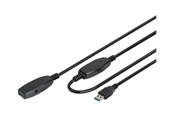 USB kabel - DIGITUS - USB extension cable - USB Type A to USB Type A - 15 m - DA-73106