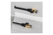 Netværkskabel - Unitek C1897BK Series patch cable - 2 m - black - Sort - 2m - C1897BK-2M