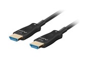Skærmkabel - Lanberg HDMI cable - 10 m - CA-HDMI-30FB-0100-BK