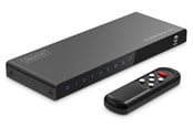 Skærm & Lyd switch - DIGITUS 5x1 4K HDMI Switch - DS-55332