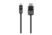 Skærmkabel - Belkin adapter cable - DisplayPort / HDMI - 1.8 m - F2CD080BT06