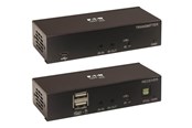 Repeater, boostere, bridges & transceiver - Eaton Series DisplayPort to HDMI over Cat6 Extender Kit with KVM Support 4K 60Hz 4:4:4 USB PoC HDCP 2.2 up to 230 ft. TAA - B127A-1A1-BDBH
