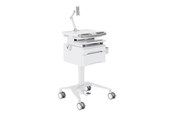 Vægbeslag, AV-Beslag & AV-Møbler - Multibrackets M Basic cart - for tablet / keyboard / mouse / notebook - with drawer - white silver - Maks 7.5 kg - Maks størrelse - 7350105219634