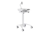 Vægbeslag, AV-Beslag & AV-Møbler - Multibrackets M Basic cart - for tablet / keyboard / mouse / notebook - white silver - Maks 7.5 kg - Maks størrelse - 7350105219603