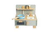 Trælegetøj - Bigjigs Wooden Table Top Kitchen 7 pcs. - 37044
