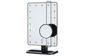 Makeupspejl - UNIQ Hollywood Makeup Mirror with light and 10x magnification Black - 4459