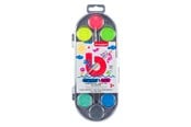 Kreativt Legetøj - Bruynzeel Kids Watercolor Set of 12 Metallic & Neon Colors - 60152112