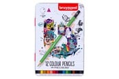 Kreativt Legetøj - Bruynzeel Colored Pencils Tin 12 Colors - 60212212
