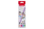 Kreativt Legetøj - Bruynzeel Fineliner Set Pastel 6 Colors - 60241206