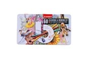 Kreativt Legetøj - Bruynzeel Drawing and Coloring Set Creative Artists Tin 60 Pcs - 60312907