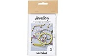 Kreativitet & Hobbyartikler - Creativ Company - Mini Hobbyset Jewelry Shrink Film Bracelets Yellow - 977615