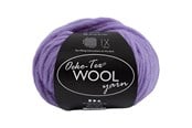 Garn & Tilbehør - Creativ Company - Wool yarn Purple 50m - 4824544