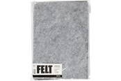 Kreativitet & Hobbyartikler - Creativ Company - Hobby Felt Gray A4 Mottled - 45521