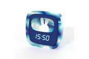 Boligindretning - MOB Alarm Clock with Light Billy Clock Blue Wave - BILLY-BLW-01