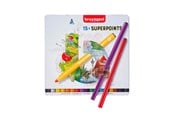 Kreativt Legetøj - Bruynzeel Felt-tip pens Super point 15 pcs. - 60324015