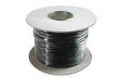 Netværkskabel - DIGITUS Flat Telephone Installation Cable - 100m - Sort - 100 meter - AK-460702-100-S