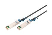 Netværkskabel - DIGITUS 25GBase direct attach cable - 2 m - Sort - 2m - DN-81242